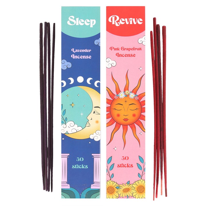 Sleep & Revive Incense Stick Sets (set of 2)