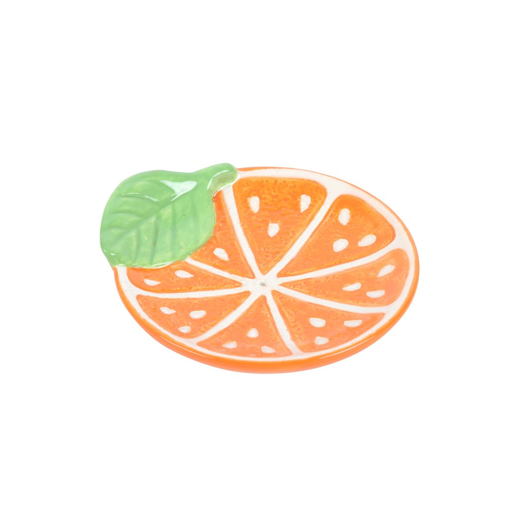 Orange Slice Incense Stick Holder
