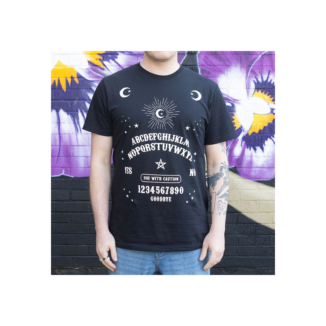 Black Talking Board Unisex T-shirt Size M