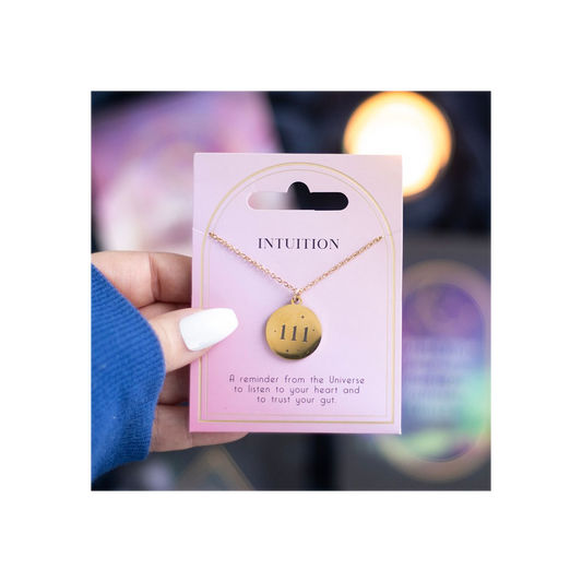 111 Angel Number Intuition Necklace