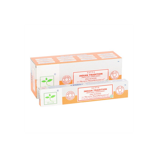 Box of 6 packs of Earth Satya Indian Tradition Incense