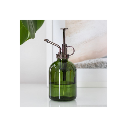 Green Minimalist Glass Plant Mister