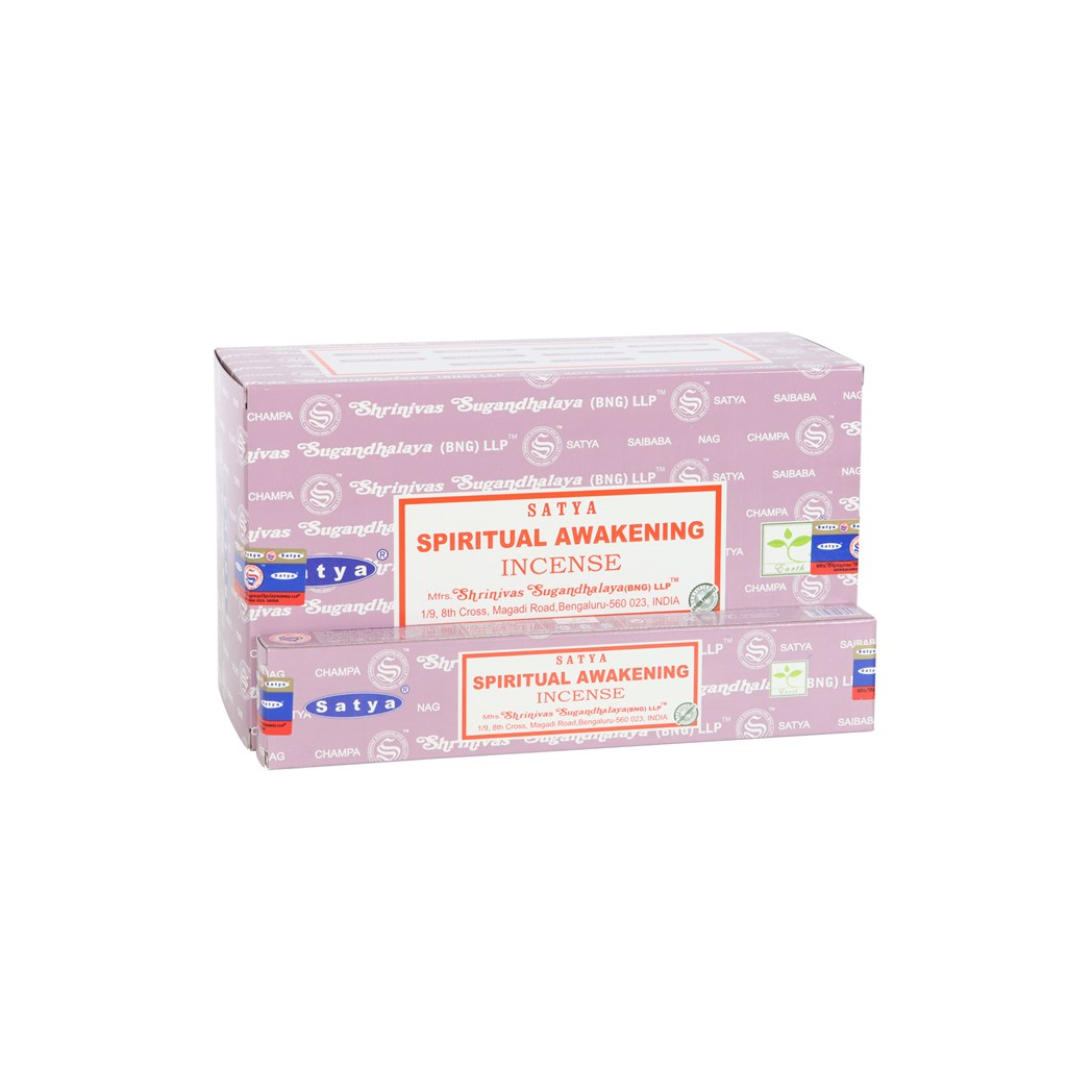 Box of 12 packs of Spiritual Awakening Sticks by Satya