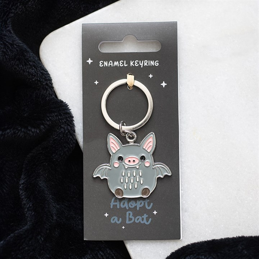 Adopt a Bat Keyring