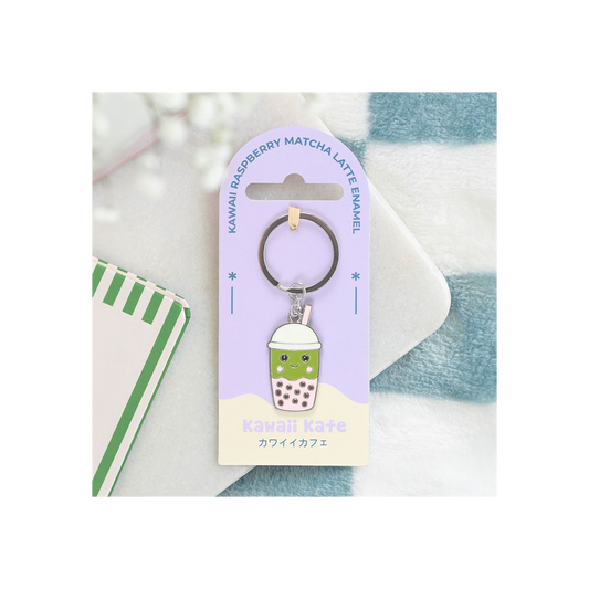 Kawaii Bubble Tea Keyring