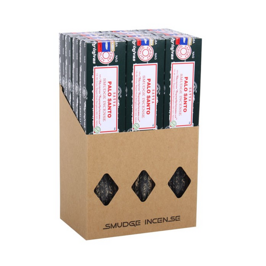 Satya Palo Santo Smudge Incense (12 packs of 25g)